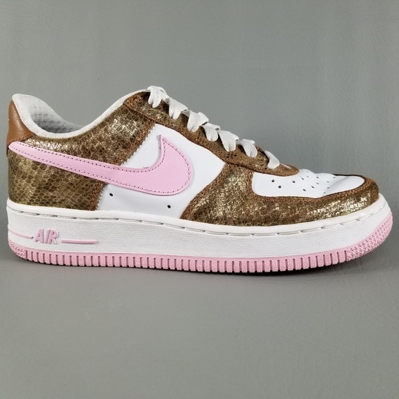pink and hazelnut air forces